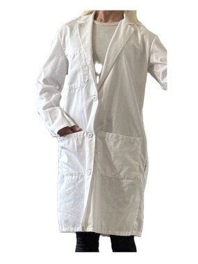 White Lab Coat Sz 32 Fashion Seal Healthcare Unisex